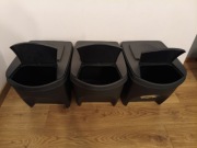 Kosze  do sortowania śmieci 3x 25l