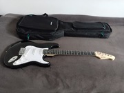 Gitara elektryczna Harley benton czarna kolorystyka