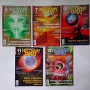 Nieznany Świat 2017 numery 1,5,7,10-12