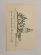 Karta ze znaczkami obóz koncentracyjny