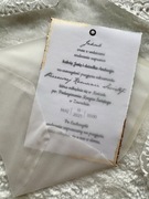 Zaproszenie pozłacane