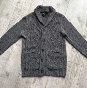 Cedar Wood State piękny ciepły sweter męski rozpinany rozmiar-S/M