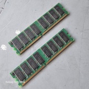 Pamięć RAM DDR 2x256MB 512MB SDRAM Samsung k4h560838f PC-2700 166MHz 2,5V