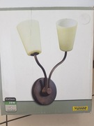 Kinkiet ścienny klasyczny MASSIVE ładna podstawa