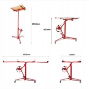 Podnośnik do płyt AppTech 120-355 cm