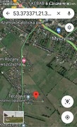 Myszyniec Tęczowa Sprzedam działkę 