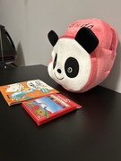 Plecaczek dla przedszkolaka 18|23cm. Do tego kolorowanka i 12 kredek.