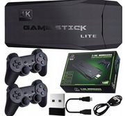 KONSOLA RETRO HDMI TV + 2 PADY 20000 GIER EMULATOR PS1 + 64GB PAMIĘCI