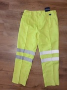 Spodnie robocze Hercules Orbit nowe 40 xl odblaskowe pracy żółte jaskrawe