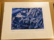 Edward Dwurnik inkografia Edwarda Dwurnika "Warszawa stare miasto 2 /100 