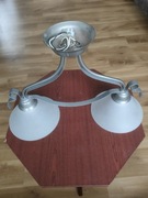 Żyrandol 2 klosze 