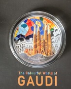 Sagrada Familia srebrna moneta 1 oz 2023