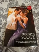 książka harlequin romans historyczny 466 Bronwyn Scott Wenecka rozgrywka