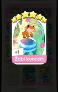 Naklejka Karta Monopoly GO 6* SET22 Żabi koncert