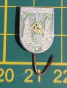 Stara spinka pins znaczek Herb Zielona Góra 