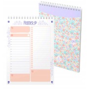 Planer Scribzee dzienny na spirali A5 Oxford wielokolorowy FLORAL