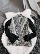 Koszula bluzka kopertowa Mohito Snake Print