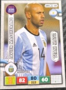 PANINI FIFA WORLD CUP ROAD TO RUSSIA 2018 ARGENTYNA MASCHERANO 08