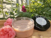 Maska do włosów kwiaty malwy włosy suche i kręcone