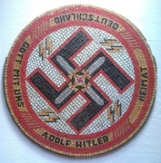 III Rzesza Hitler Swastyka Mozaika NSDAP Propaganda 68 CM 