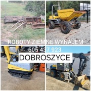 Usługi koparką 605 437 923