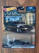 Hot Wheels Premium Fast & Furious 1971 Plymouth GTX