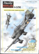 Mały Modelarz 4-5 1996 Ju-87, Natter, Reichenberg 1:33