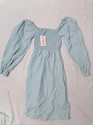 Turkusowa sukienka Missguided Rozmiar 36