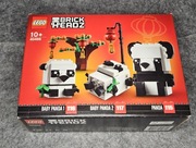 LEGO 40466 BrickHeadz Pandy na Chiński Nowy Rok