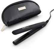 FARI Mini prostownica do włosów ceramiczna podróżna z etui czarna