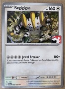 Regigigas (PRE 086) ze stampem Play! Pokemon (Prize Pack)