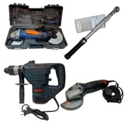 Zestaw narzędzi BETA 606/20, szlifierka METABO, DEXTER AG125-4