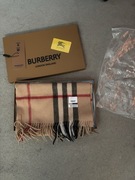 Szalik burberry brązowy