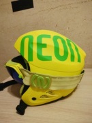Kask narciarski neon r.S 55-56cm + gogle