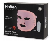 MASKA LED NA TWARZ HOFFEN EXPERT ANTI-AGE 7 kolorów Pilot Terapia
