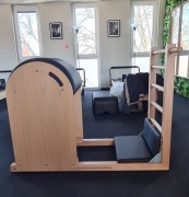 Beczka z drabinką pilates Ladder barrel urządzenie przyrząd