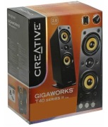 NOWE GŁOŚNIKI CREATIVE T40 SERIES II 2.0 32W RMS