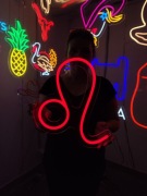Neon LED Znak zodiaku LEW - Neonowa Ozdoba LED