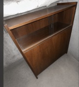 Komoda drewniana orzech prl vintage