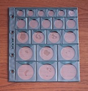 Kabe 1277 - Specjalna strona, typu Numis na 21 monet o śr. 16-42mm