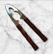 Stary wyrafinowany dziadek do orzechów, dębowe rączki, vintag ,super stan !