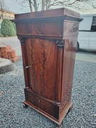 Słupek biedermeier mahon 