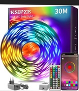 Super!!!! Taśma LED RGB 30mb Bluetooth+pilot 
