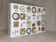 Kalendarz adwentowy - mini świece sojowe