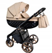 Wózek wielofunkcyjny Adbor OXV 3D RING 3w1 fotelik Capri Różne wzory