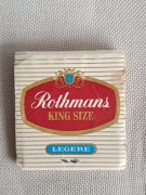 Zapałki kolekcjonerskie Rothmans  .
