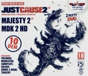 Gry PC CD-Action 2x DVD 208: Majesty 2, MDK 2 HD, Just Cause 2