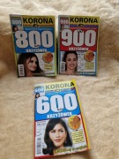 Zestaw krzyżówek korona