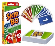 UNO SKIP BO SKIP-BO rodzinna gra karciana sekwencyjna SKIP.BO Classic