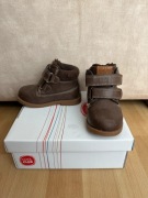 Buty zimowe kozaki niemowlęce brązowe Cool Club r. 21